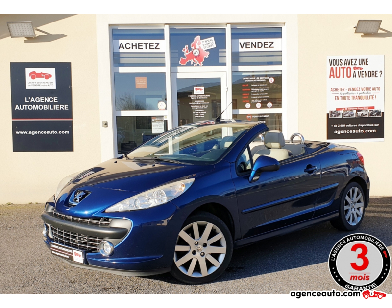 Achat voiture occasion, Auto occasion pas cher | Agence Auto Peugeot 207 207 CC 1.6 VTI 120 CH SPORT PACK Violet Année 2008 Manuelle Essence